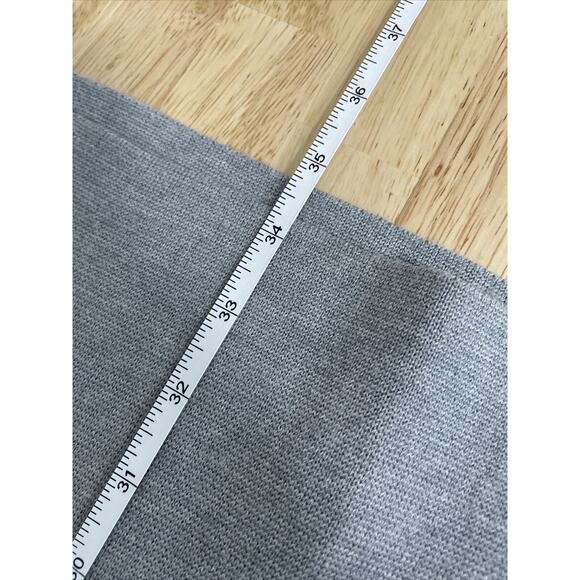 Athleta Black Gray Striped Wool Blend LS Knit Sweater Midi Dress Womens Size XS - Picture 11 of 12